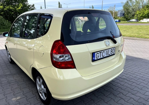 Honda Jazz cena 9500 przebieg: 272000, rok produkcji 2002 z Gdańsk małe 191